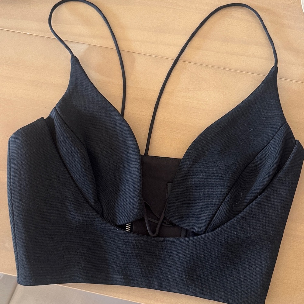 Zimmerman Black Crop top